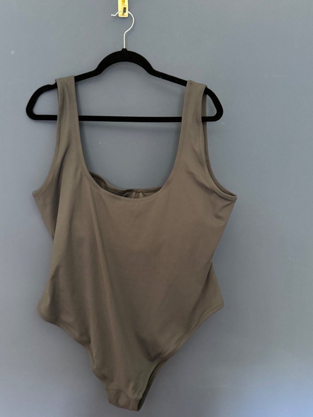 SKIMS Gunmetal Swim Shaping Underwire One Piece Swimsuit, Size 4X NWOT - Picture 3 of 7